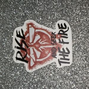 THE LAST OF US WATERPOOF Sticker firefly